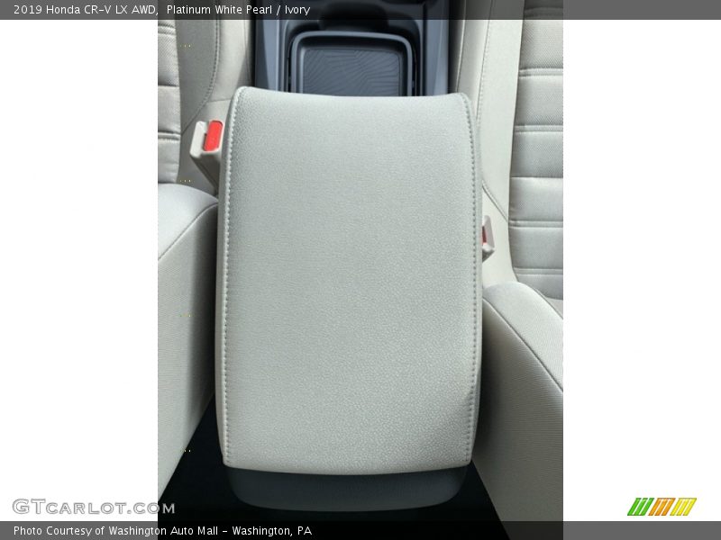 Platinum White Pearl / Ivory 2019 Honda CR-V LX AWD