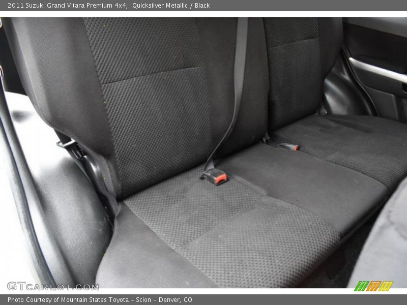 Quicksilver Metallic / Black 2011 Suzuki Grand Vitara Premium 4x4