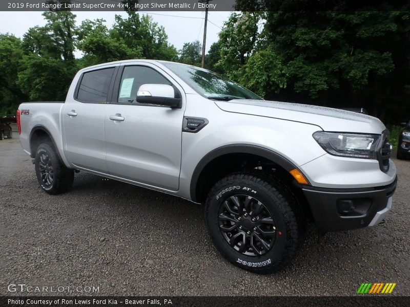 Front 3/4 View of 2019 Ranger Lariat SuperCrew 4x4