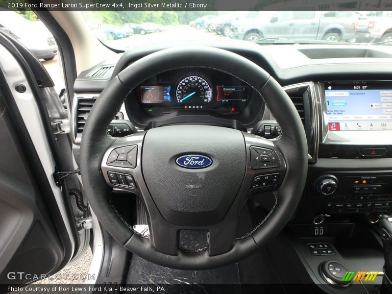  2019 Ranger Lariat SuperCrew 4x4 Steering Wheel