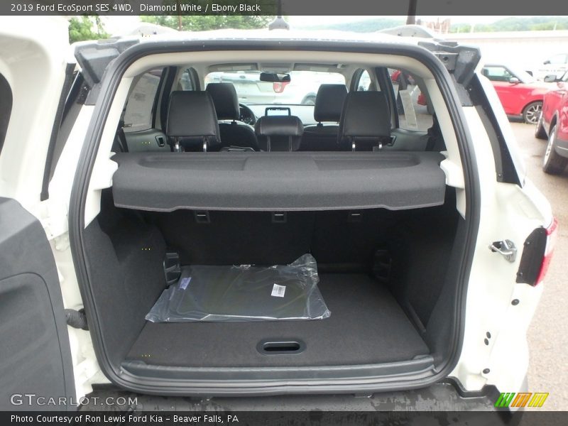  2019 EcoSport SES 4WD Trunk