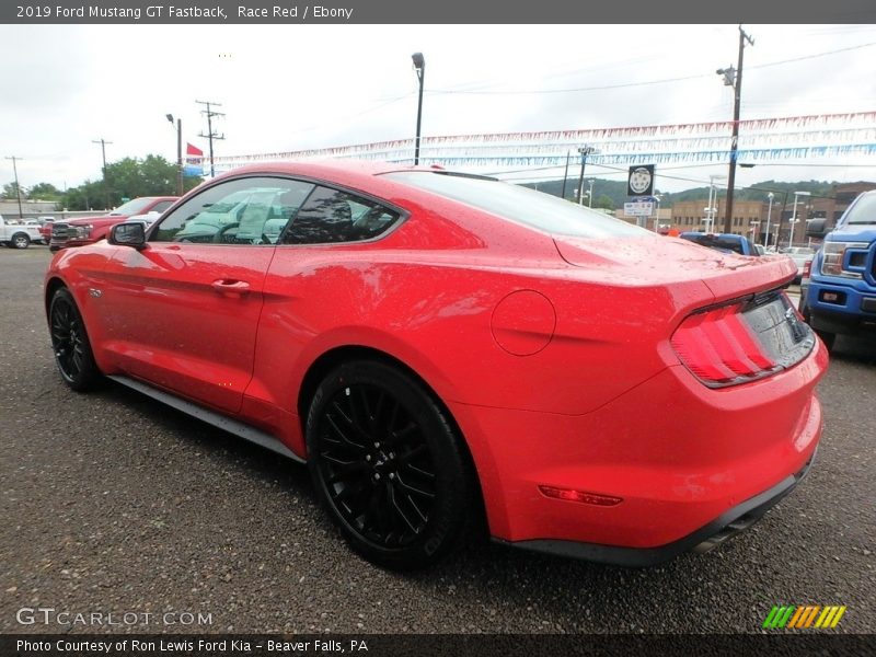 Race Red / Ebony 2019 Ford Mustang GT Fastback