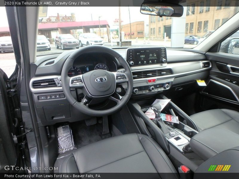  2020 Telluride LX AWD Black Interior