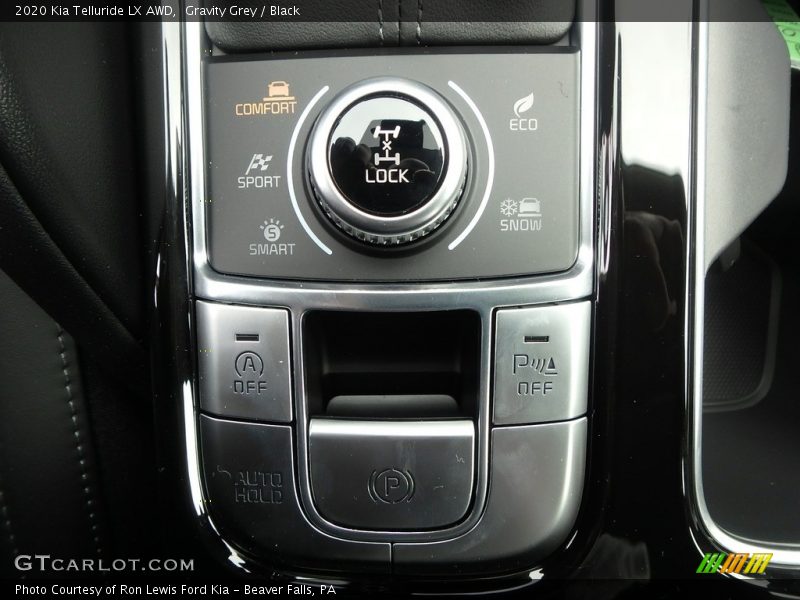 Controls of 2020 Telluride LX AWD
