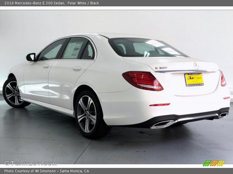 Polar White / Black 2019 Mercedes-Benz E 300 Sedan