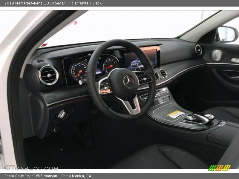 Polar White / Black 2019 Mercedes-Benz E 300 Sedan