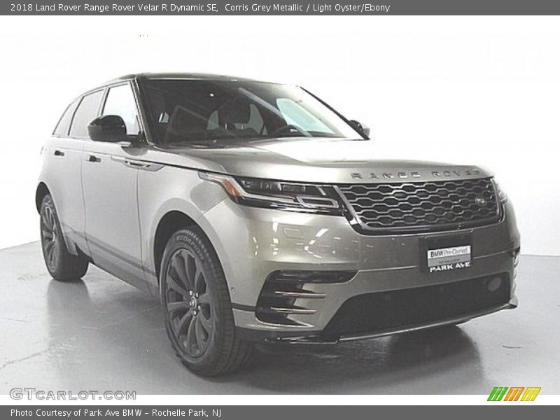 Corris Grey Metallic / Light Oyster/Ebony 2018 Land Rover Range Rover Velar R Dynamic SE