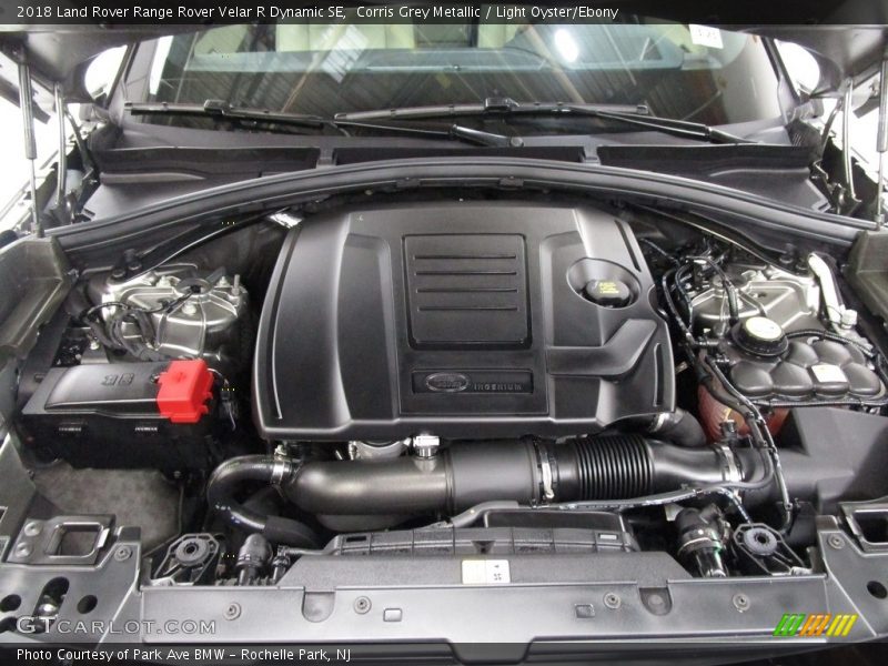 Corris Grey Metallic / Light Oyster/Ebony 2018 Land Rover Range Rover Velar R Dynamic SE