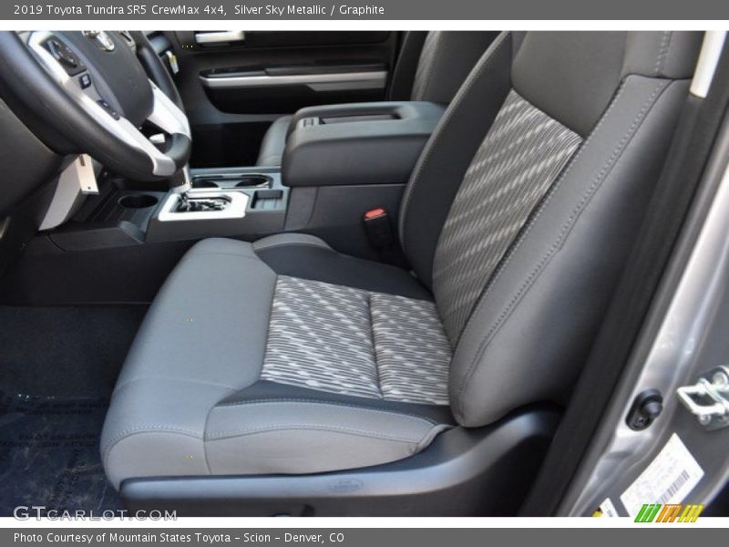 Silver Sky Metallic / Graphite 2019 Toyota Tundra SR5 CrewMax 4x4
