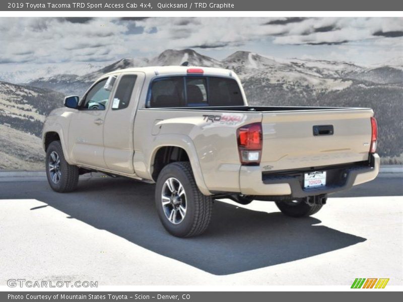 Quicksand / TRD Graphite 2019 Toyota Tacoma TRD Sport Access Cab 4x4