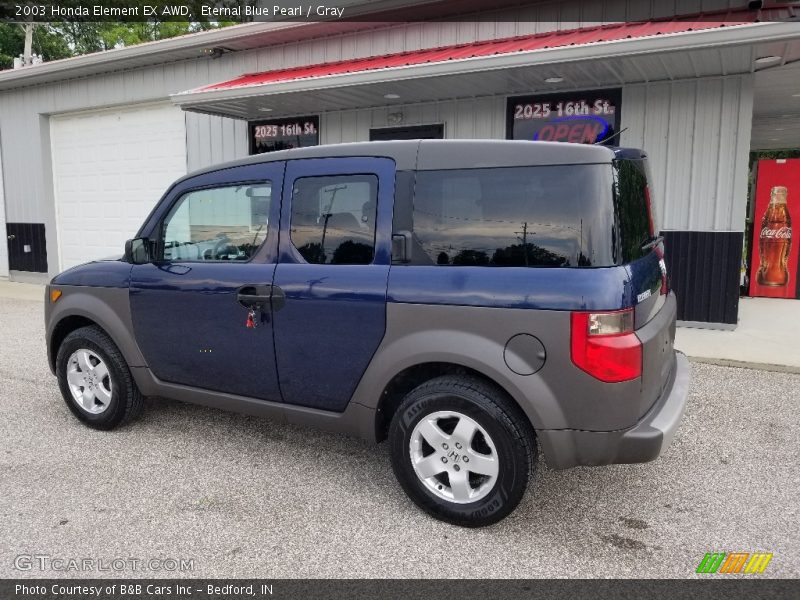 Eternal Blue Pearl / Gray 2003 Honda Element EX AWD