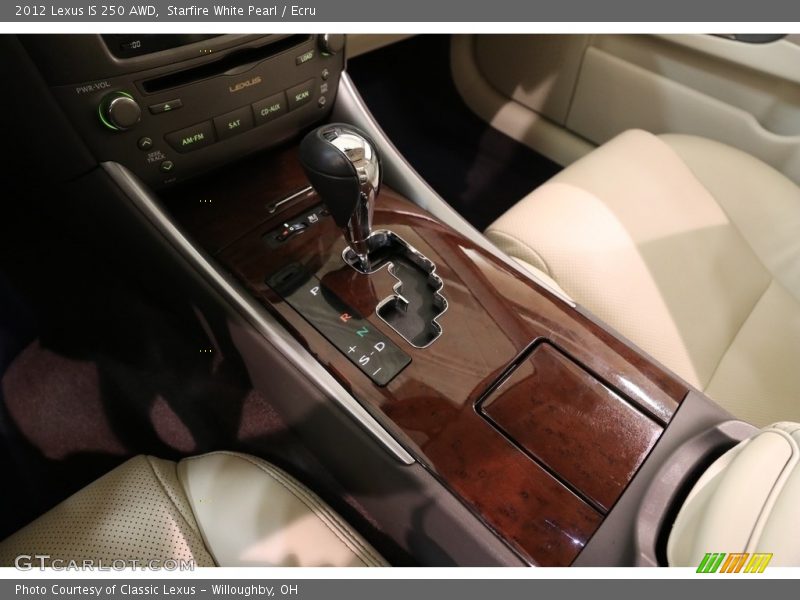 Starfire White Pearl / Ecru 2012 Lexus IS 250 AWD