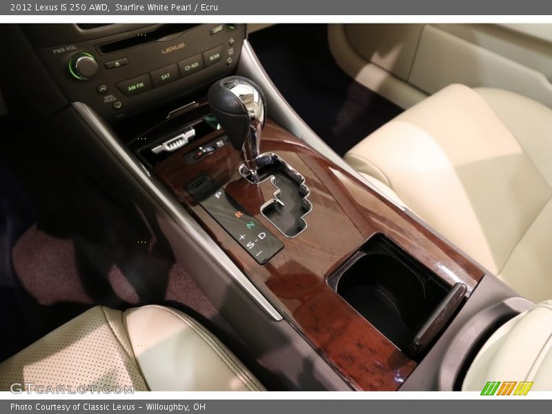 Starfire White Pearl / Ecru 2012 Lexus IS 250 AWD
