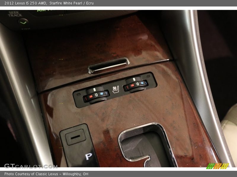 Starfire White Pearl / Ecru 2012 Lexus IS 250 AWD