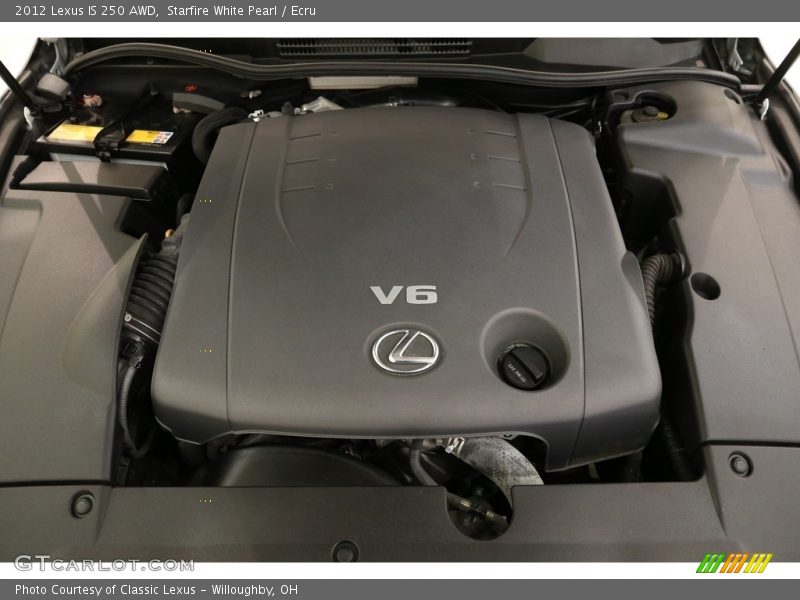 Starfire White Pearl / Ecru 2012 Lexus IS 250 AWD