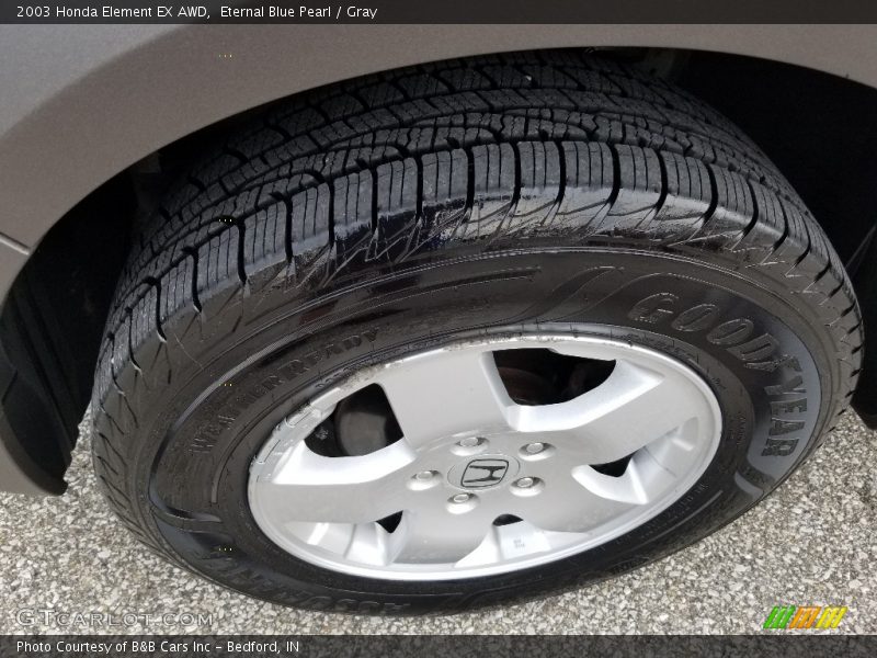 Eternal Blue Pearl / Gray 2003 Honda Element EX AWD