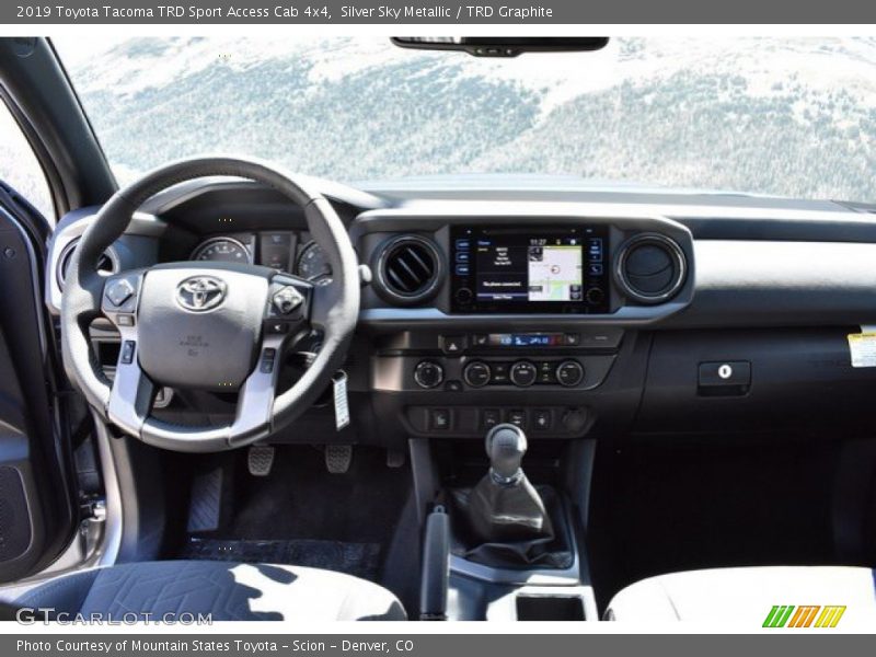 Silver Sky Metallic / TRD Graphite 2019 Toyota Tacoma TRD Sport Access Cab 4x4