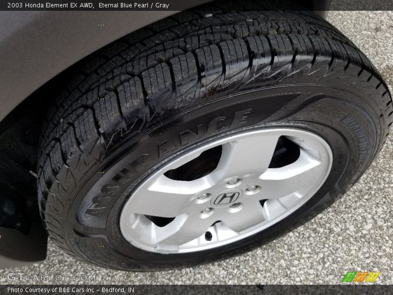 Eternal Blue Pearl / Gray 2003 Honda Element EX AWD