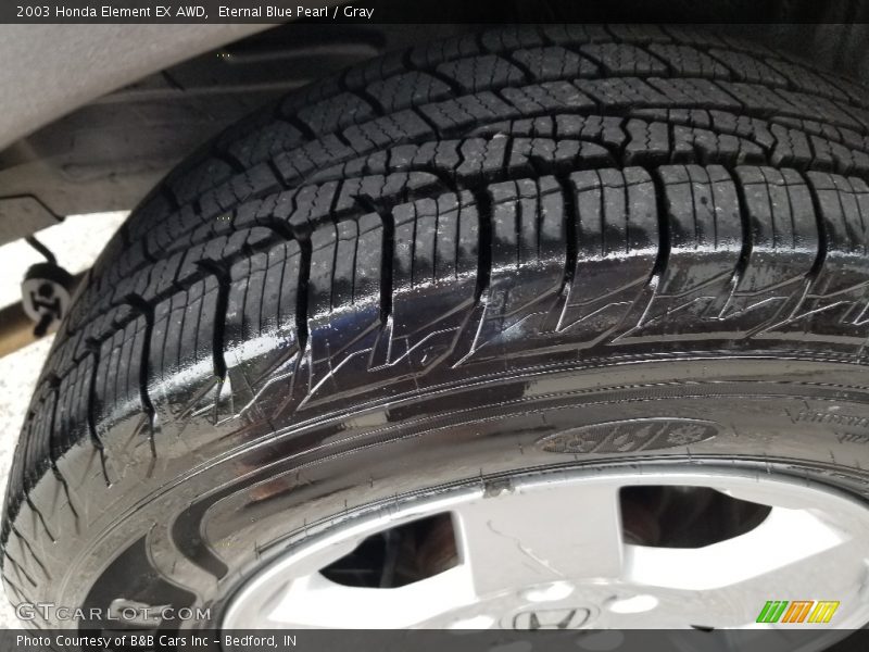 Eternal Blue Pearl / Gray 2003 Honda Element EX AWD