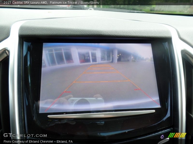Platinum Ice Tricoat / Ebony/Ebony 2015 Cadillac SRX Luxury AWD