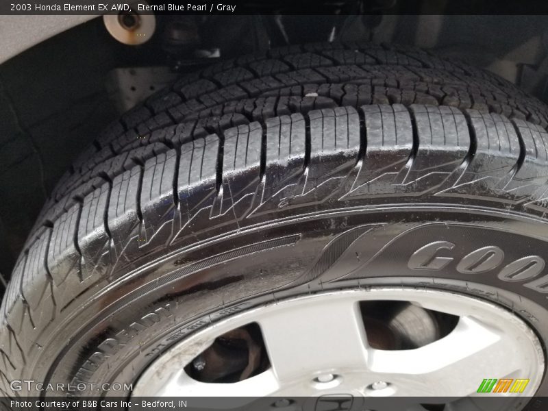 Eternal Blue Pearl / Gray 2003 Honda Element EX AWD