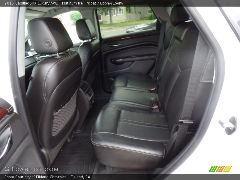 Platinum Ice Tricoat / Ebony/Ebony 2015 Cadillac SRX Luxury AWD