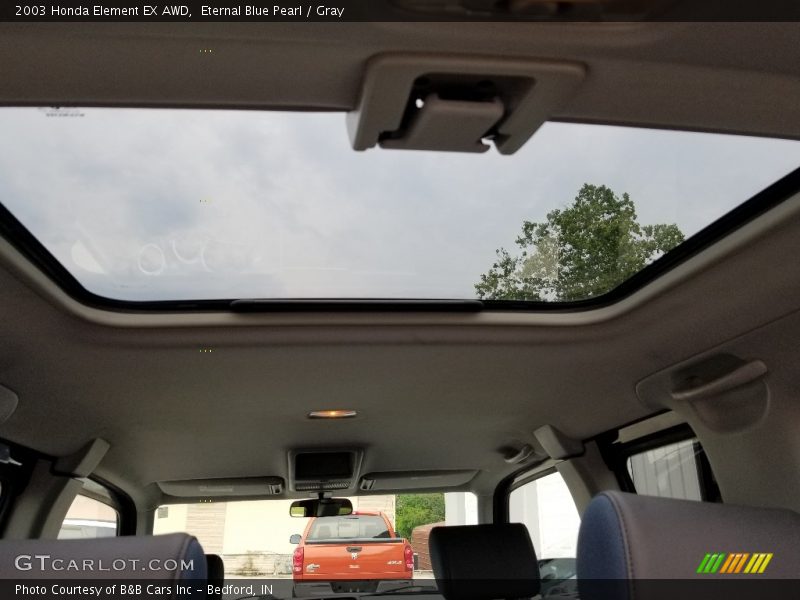 Eternal Blue Pearl / Gray 2003 Honda Element EX AWD