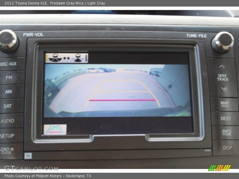 Predawn Gray Mica / Light Gray 2011 Toyota Sienna XLE