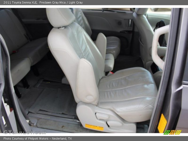 Predawn Gray Mica / Light Gray 2011 Toyota Sienna XLE