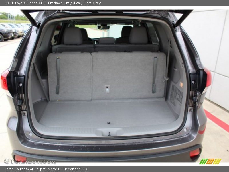 Predawn Gray Mica / Light Gray 2011 Toyota Sienna XLE