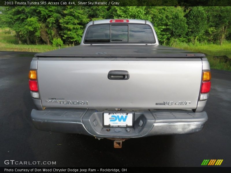 Silver Sky Metallic / Gray 2003 Toyota Tundra SR5 Access Cab 4x4