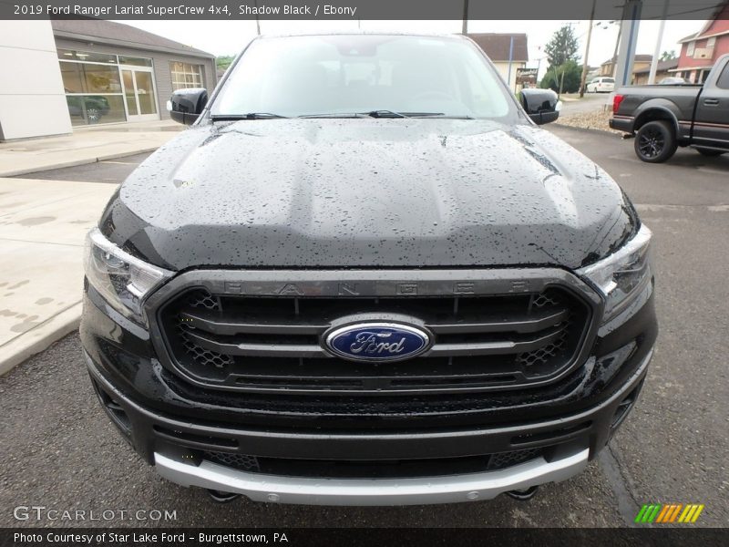 Shadow Black / Ebony 2019 Ford Ranger Lariat SuperCrew 4x4