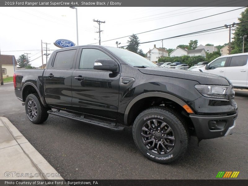 Front 3/4 View of 2019 Ranger Lariat SuperCrew 4x4