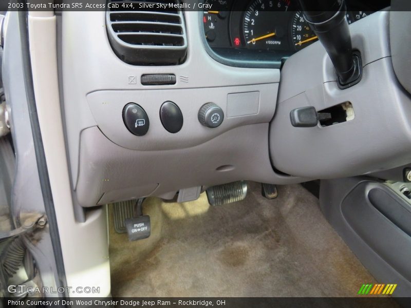 Silver Sky Metallic / Gray 2003 Toyota Tundra SR5 Access Cab 4x4