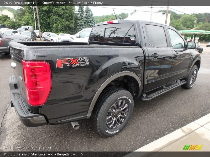 Shadow Black / Ebony 2019 Ford Ranger Lariat SuperCrew 4x4