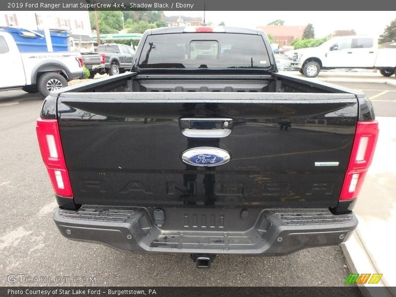 Shadow Black / Ebony 2019 Ford Ranger Lariat SuperCrew 4x4