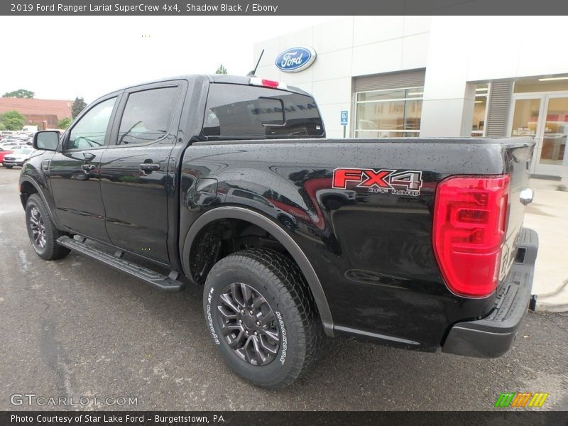 Shadow Black / Ebony 2019 Ford Ranger Lariat SuperCrew 4x4