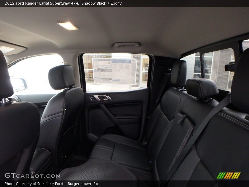 Shadow Black / Ebony 2019 Ford Ranger Lariat SuperCrew 4x4
