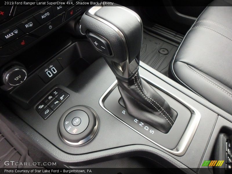  2019 Ranger Lariat SuperCrew 4x4 10 Speed Automatic Shifter