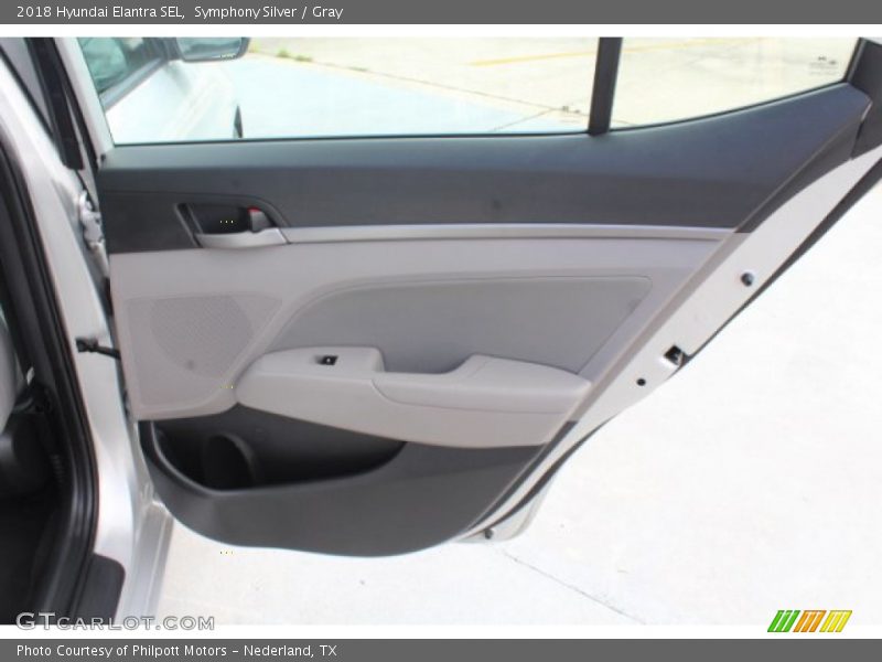 Symphony Silver / Gray 2018 Hyundai Elantra SEL