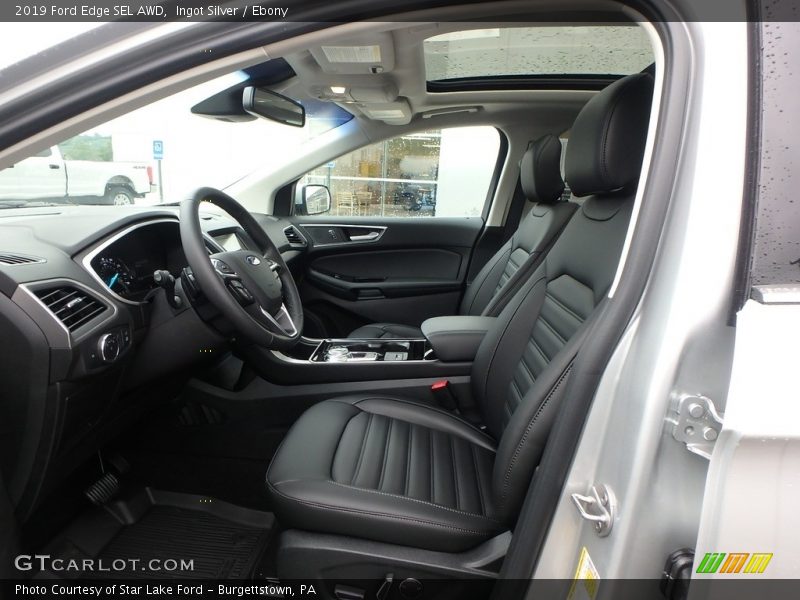 Ingot Silver / Ebony 2019 Ford Edge SEL AWD
