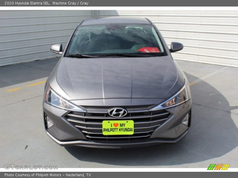 Machine Gray / Gray 2020 Hyundai Elantra SEL