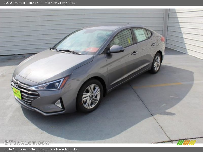 Machine Gray / Gray 2020 Hyundai Elantra SEL