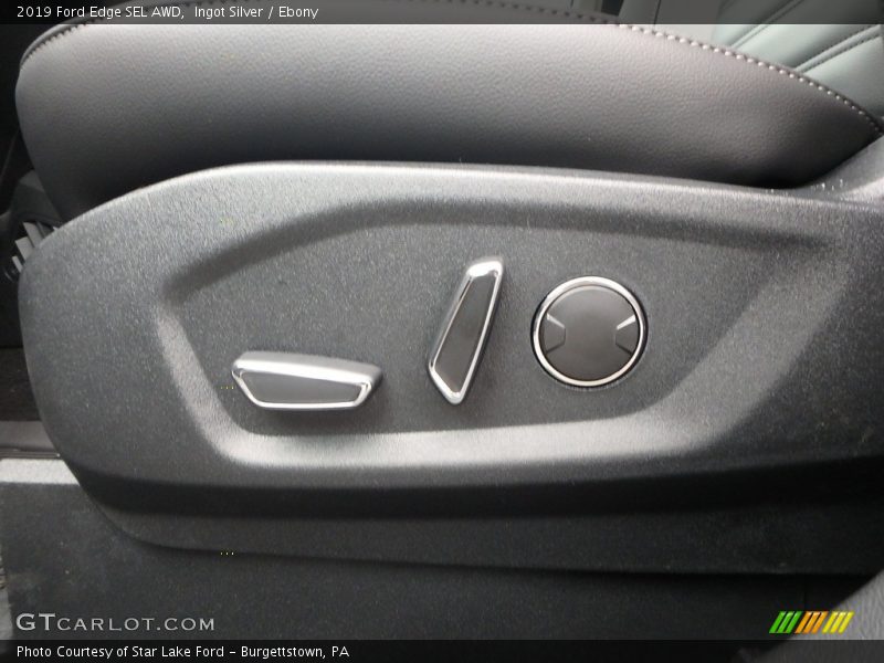 Ingot Silver / Ebony 2019 Ford Edge SEL AWD