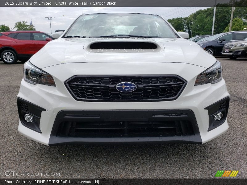 Crystal White Pearl / Carbon Black 2019 Subaru WRX Limited