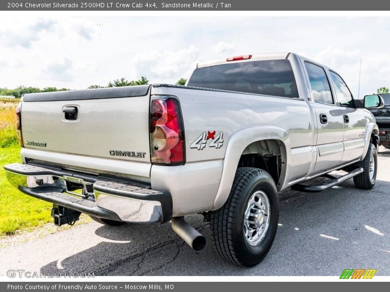 Sandstone Metallic / Tan 2004 Chevrolet Silverado 2500HD LT Crew Cab 4x4