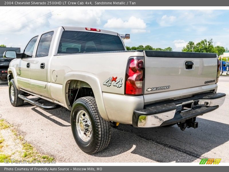 Sandstone Metallic / Tan 2004 Chevrolet Silverado 2500HD LT Crew Cab 4x4