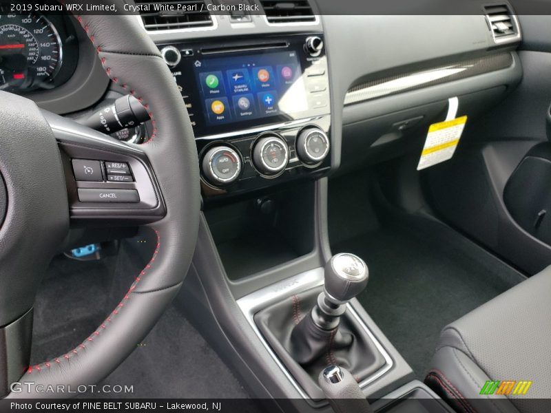 Crystal White Pearl / Carbon Black 2019 Subaru WRX Limited