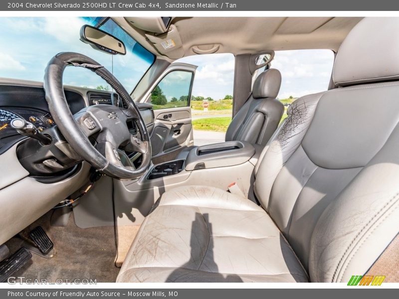 Sandstone Metallic / Tan 2004 Chevrolet Silverado 2500HD LT Crew Cab 4x4
