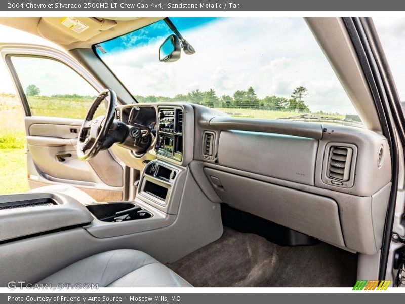 Sandstone Metallic / Tan 2004 Chevrolet Silverado 2500HD LT Crew Cab 4x4